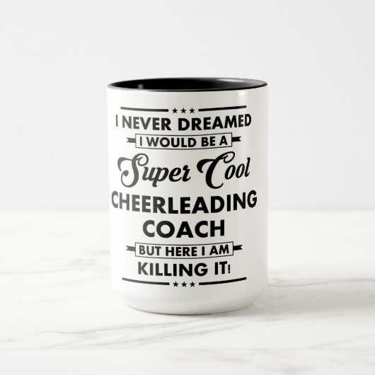 Grappige Beroep/Professie Super Coole Coach Mok (Midden)