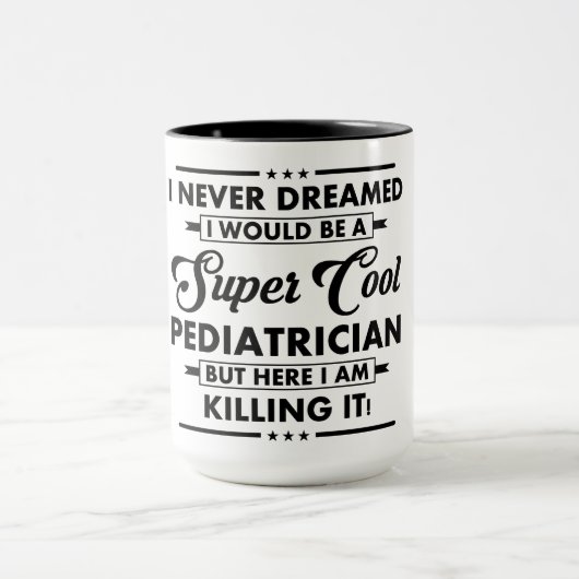 Grappige Beroep/Professie Super Coole Dokter Mok (Midden)