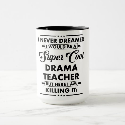 Grappige Beroep/Professie Super Coole Leraar Mok (Midden)