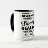Grappige Beroep/Professie Super Coole Makelaar Mok (Voorkant links)