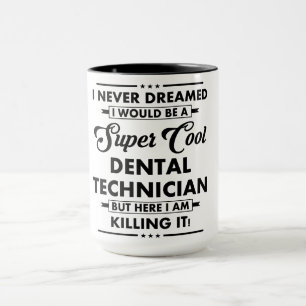 Grappige Beroep/Professie Super Coole Technicus Mok