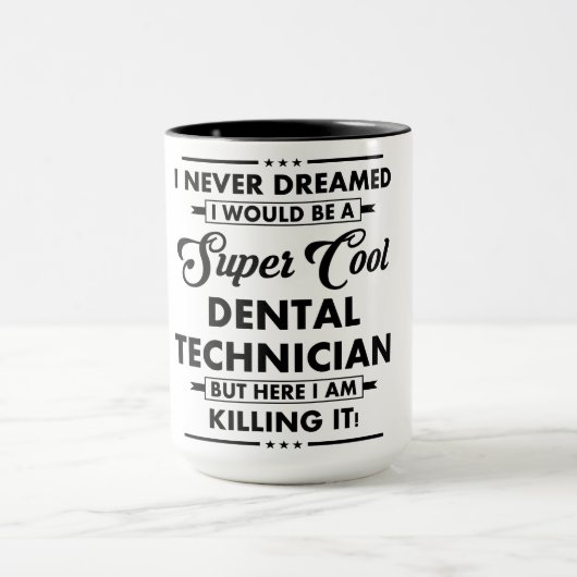 Grappige Beroep/Professie Super Coole Technicus Mok (Midden)