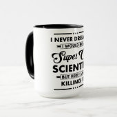 Grappige Beroep/Professie Super Coole Wetenschappe Mok (Voorkant links)