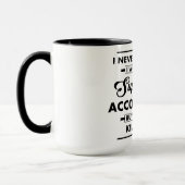 Grappige Beroep/Professie Super Koude Accountant Mok (Links)