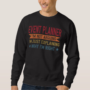 Grappige Beroepsofferte Evenementenplanner Trui