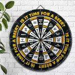 Grappige beslisser - Beer Drinker Edition Dartbord<br><div class="desc">Waarom verspil je kostbare tijd met nadenken door je beslissingen? NU HOEFT U NIET! Dat klopt, met de Tijd voor een Beer Besluitvormer Dartboard, gooi gewoon een dart en plant je avond op basis van waar het land ligt. Of, als je het antwoord niet leuk vindt, gooi dan nog een...</div>