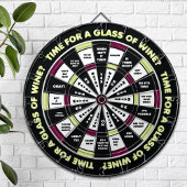 Grappige beslisser - Wine Drinker Edition Dartbord