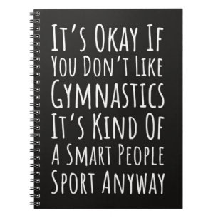 Grappige Beste Cadeaus Voor Gymnasten Turnen Sport Notitieboek
