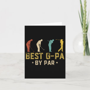 Grappige Beste G-pa Door Par Vaderdag Cadeaus Golf Kaart