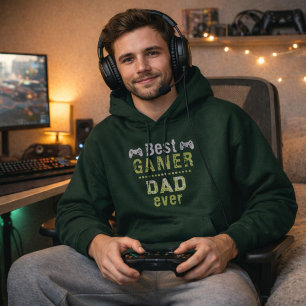 Grappige beste gamer vader ooit vader hoodie