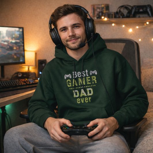 Grappige beste gamer vader ooit vader hoodie