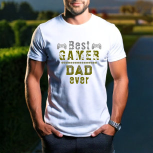 Grappige beste gamer vader ooit vader t-shirt