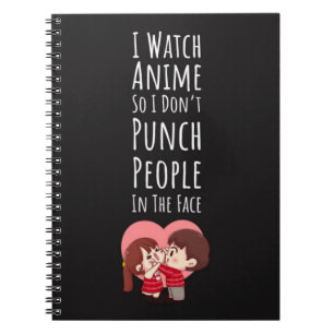 Grappige beste geschenken voor anime-liefhebbers O Notitieboek