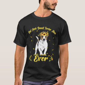 Grappige beste Jack Russell Terrier-hond-moeder oo T-shirt