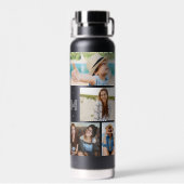 Grappige Beste Mam Ooit 8 Fotocollage Waterfles (Achterkant)