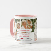 Grappige beste oma ooit foto zoekmachine resultaat mok (Voorkant links)