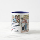 Grappige beste opa ooit foto zoekmachine resultaat mok (Midden)