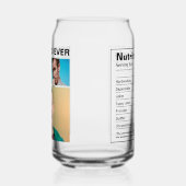 Grappige beste papa ooit foto | Voedingsfeiten Blikvorm Glas (Links)