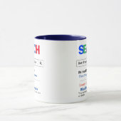 Grappige beste programmabeheerder mok (Midden)