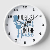 Grappige beste stoel huis badkamer woord art (Voorkant)