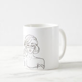 Grappige Beste Vriend(in) SLECHTE INVLOED Citaat H Koffiemok (Voorkant rechts)