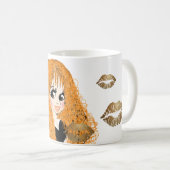 Grappige Beste Vrienden Met Dezelfde Psychische St Koffiemok (Voorkant rechts)