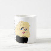 Grappige Beste Vriendin SLECHTE INVLOED Caricatuur Koffiemok (Center)