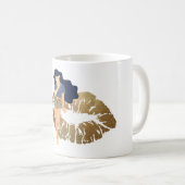 Grappige Beste Vriendin SLECHTE INVLOED Caricatuur Koffiemok (Voorkant rechts)