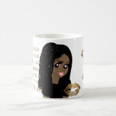 Grappige Beste Vriendin SLECHTE INVLOED Caricatuur Koffiemok (Center)