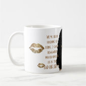 Grappige Beste Vriendin SLECHTE INVLOED Caricatuur Koffiemok (Links)