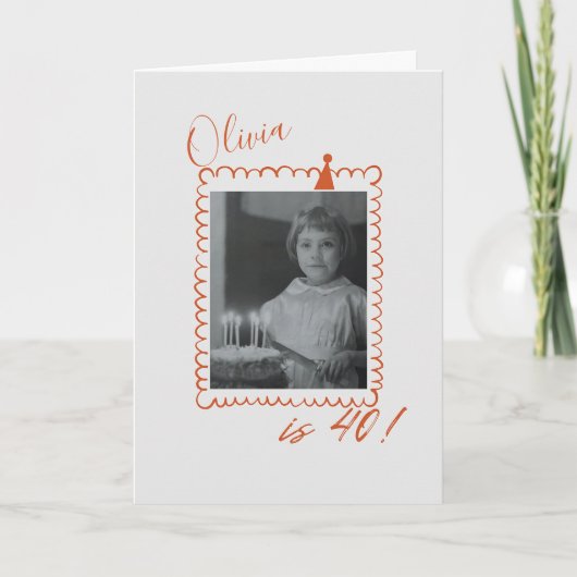 Grappige bestie verjaardag kaart (Voorkant)