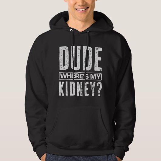 Grappige beterschap chirurgie ney donoren hoodie (Voorkant)