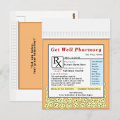 Grappige beterschap enorme kaart (Voorkant / Achterkant)