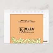 Grappige beterschap enorme kaart (Achterkant)