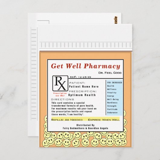 Grappige Beterschap Reusachtige Kaart (Voorkant / Achterkant)