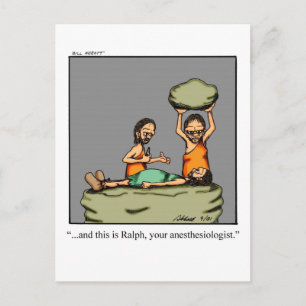 Grappige beterschap wenskaart briefkaart