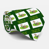 grappige beursgrap stropdas (Opgerold)