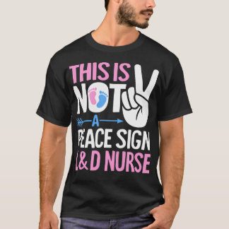 Grappige Bevalling Verpleegkundige Ld Verpleging G T-shirt