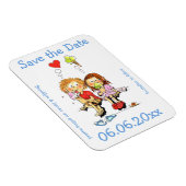 Grappige Bewaar De Datum Flexibele Magneet (Rechterzijde)