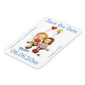 Grappige Bewaar De Datum Flexibele Magneet (Linkerzijde)