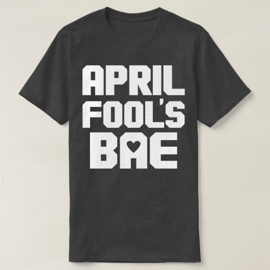 Grappige bf bf gf paar bijpassende april dwazen t-shirt (Design voorkant)