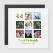 Grappige BFF FOTOCOLLAGE cadeau persoonlijk AVOCAD (Voorkant / Achterkant)