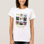 Grappige BFF FOTOCOLLAGE Cadeau Persoonlijke AVOCA T-shirt (Voorkant)
