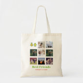 Grappige BFF FOTOCOLLAGE Cadeau Persoonlijke AVOCA Tote Bag (Voorkant)