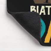 Grappige Biathlon Winter Ski Fun Lovers 4 Muismat (Hoek)