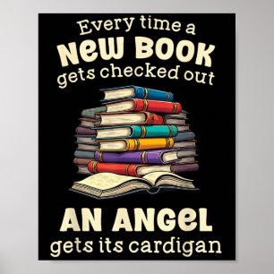 Grappige bibliothecaris citaat voor bibliotheek ne poster