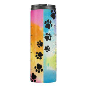 Grappige Bichon Frise Hond Thermosbeker (Achterkant)