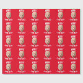 GRAPPIGE BIDEN VERWARDE KERSTINPAPER CADEAUPAPIER (Vlak)