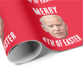 GRAPPIGE BIDEN VERWARDE KERSTINPAPER CADEAUPAPIER (Rol Hoek)