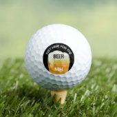Grappige Bier Gepersonaliseerde Golfballen (Insitu Shirt)